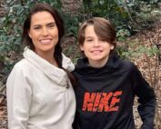Georgia mother, Brittany Patterson, with her 10-year-old son, Soren